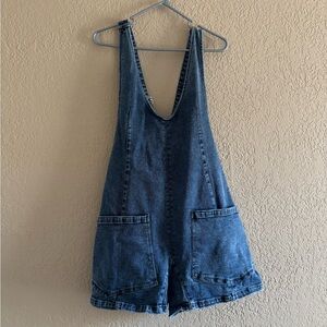 Maternity Denim Shortalls